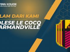 Salam dari kami Kolese Le Cocq D’Armandville